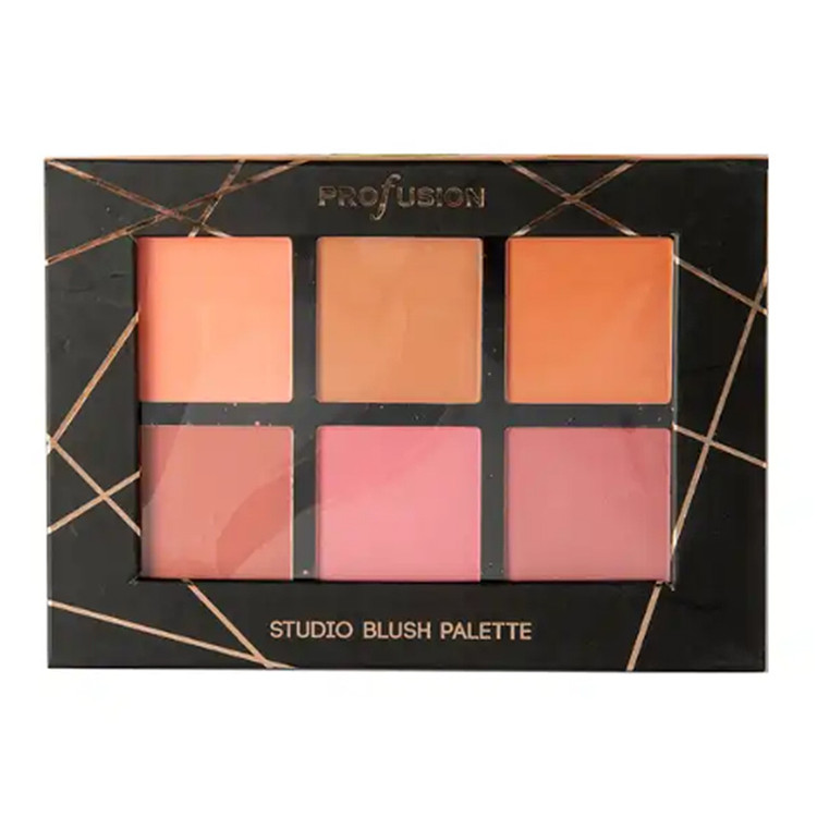پالت رژگونه شش رنگ پروفیوژن Profusion