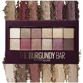 پالت سایه چشم میبلین مدل The Burgundy Bar