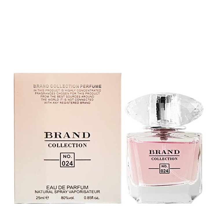 ادکلن برند رایحه ورساچه برایت کریستال کد 024 حجم 25ml/ زنانه